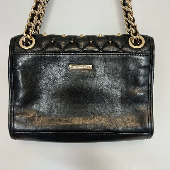 Rebecca Minkoff Quilted Affair mini studded crossbody purse - Picture 5 of 7